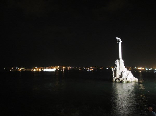 Памятник затопленным кораблям Севастополь 1904
